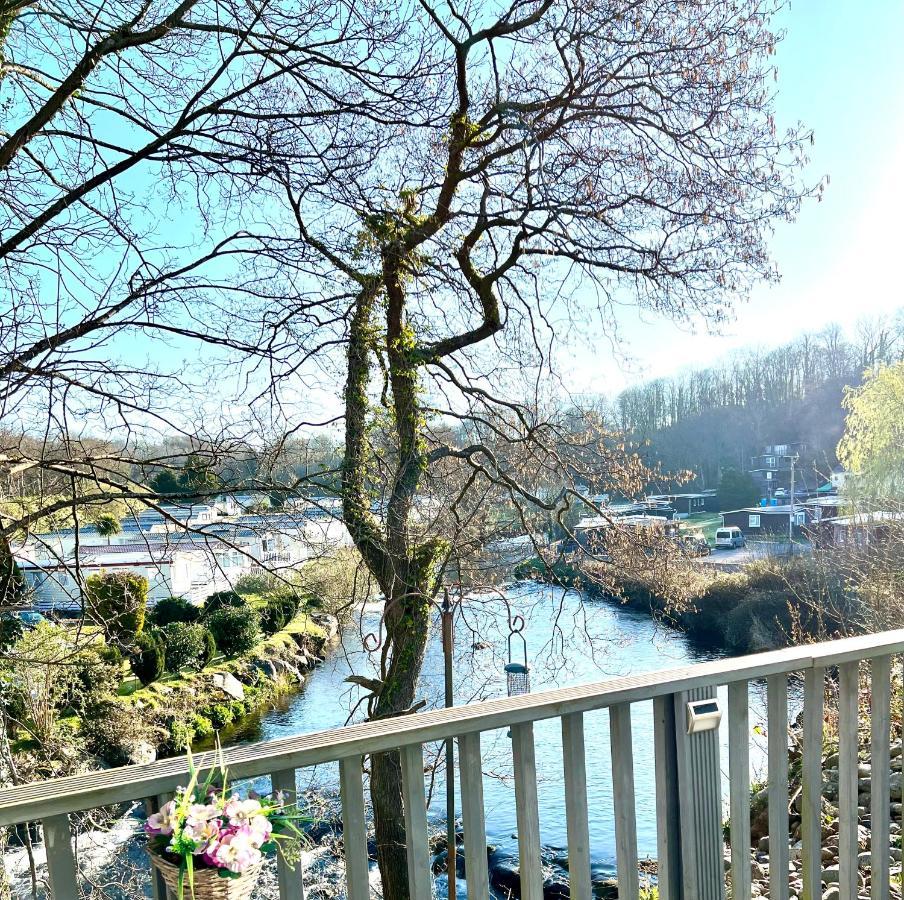 18 River View Chalet-Glan Gwna Holiday Park Caernarfon Buitenkant foto