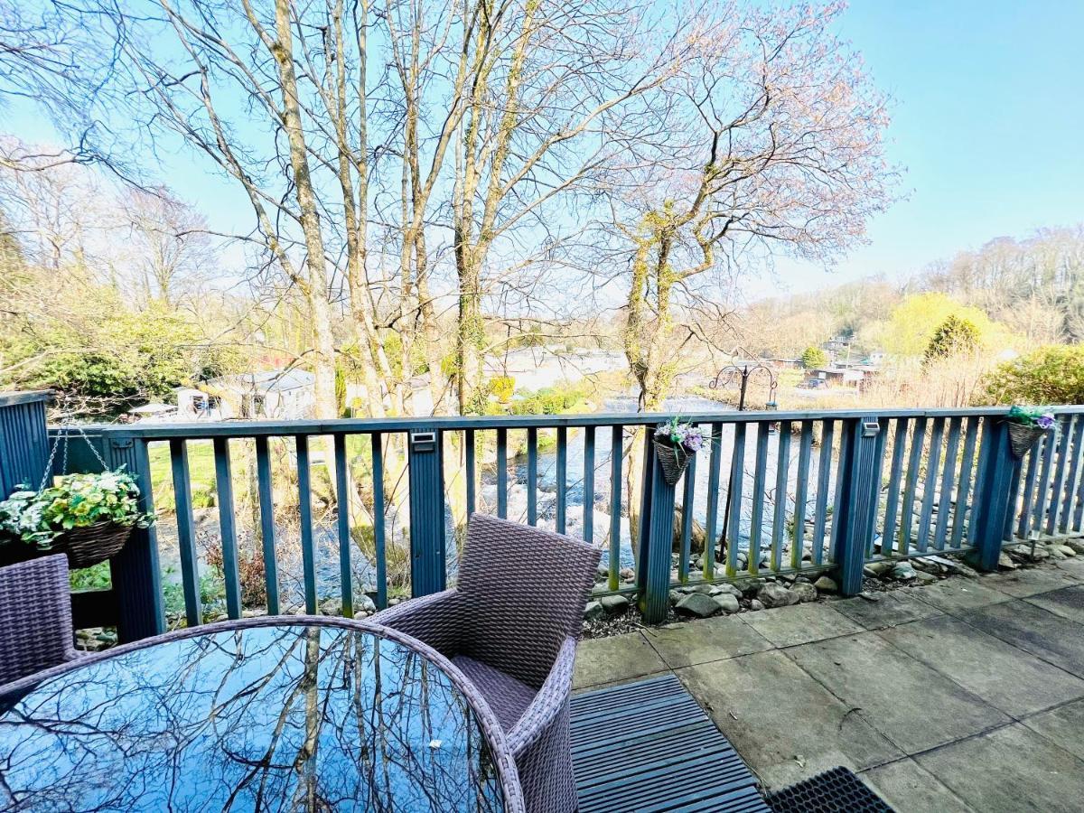 18 River View Chalet-Glan Gwna Holiday Park Caernarfon Buitenkant foto