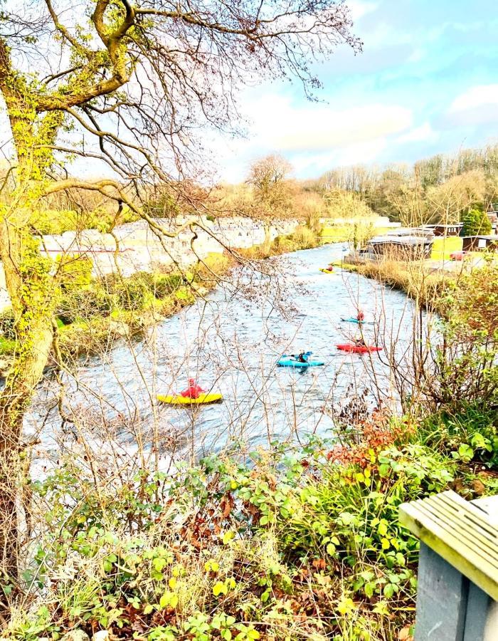 18 River View Chalet-Glan Gwna Holiday Park Caernarfon Buitenkant foto